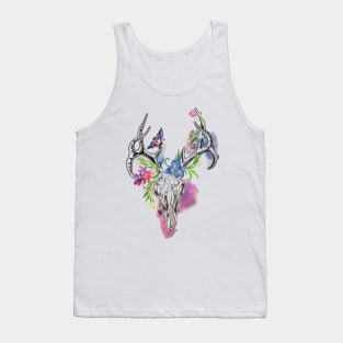 deer skull Tank Top